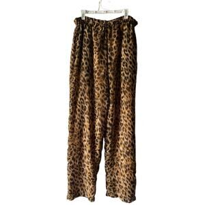Vintage Rene Derhy Cheetah Print Pant Size Small